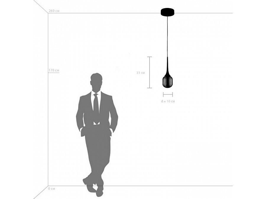 Подвесной светильник Lightstar Acrile 738011