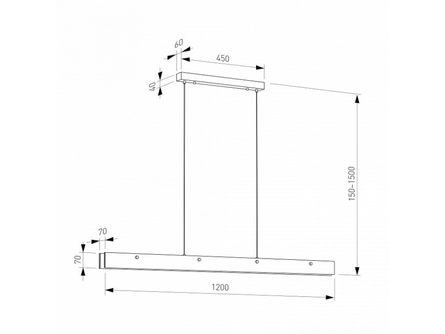 Подвесной светильник Eurosvet Alabaster 604053 LED