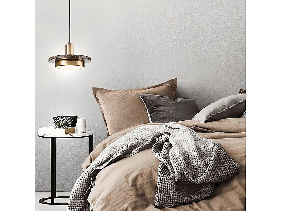 Подвесной светильник Escada Torano 10260/1LED Brown marble