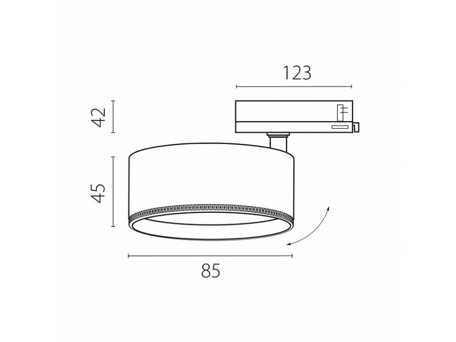 Светильник на штанге Lightstar Alta Pro A5546QT