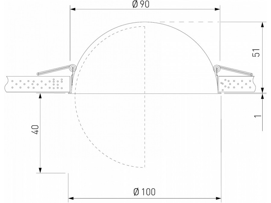 Встраиваемый светильник Elektrostandard Slide 25083/LED