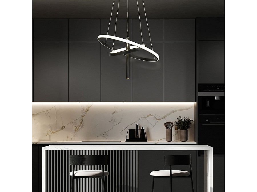 Подвесной светильник Eurosvet Stroke 90270/1 черный