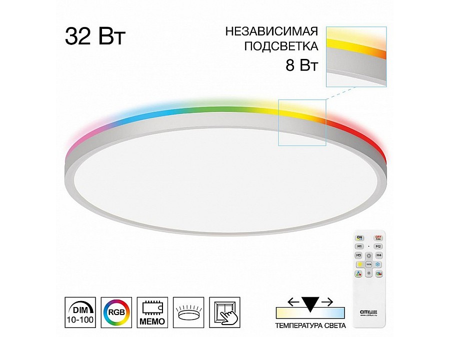 Накладной светильник Citilux NORMA CL749400