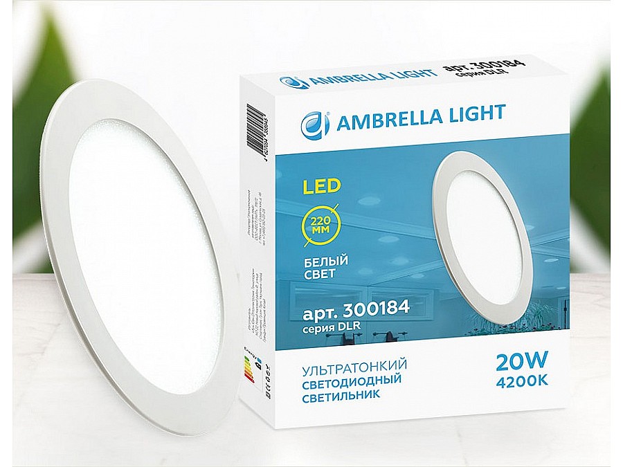Встраиваемый светильник Ambrella DLR 300184
