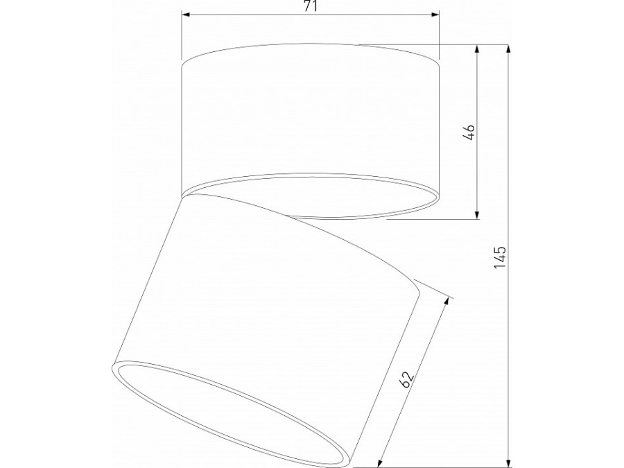 Накладной светильник Elektrostandard Rolly a067486