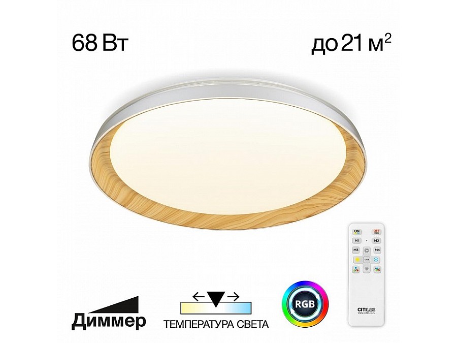 Накладной светильник Citilux MEGA CL752452G
