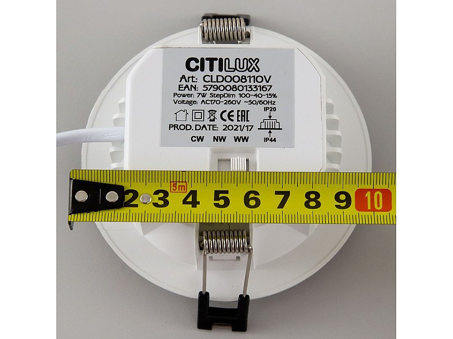 Встраиваемый светильник Citilux Акви CLD008110V