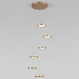 Подвесной светильник Eurosvet Crespella 90034/6 золото