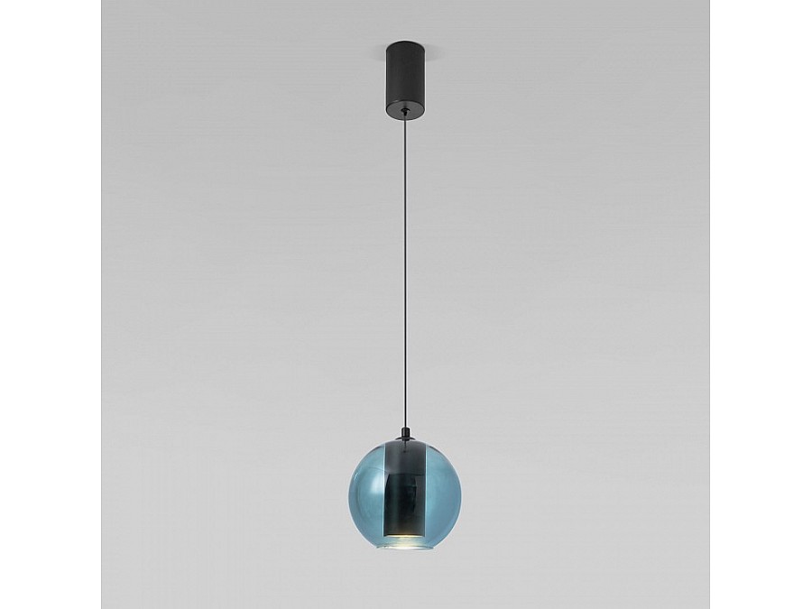 Подвесной светильник Eurosvet Cobble 50258/1 LED бирюзовый