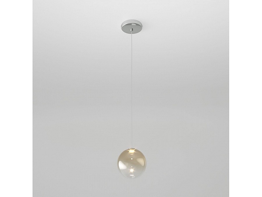 Подвесной светильник Eurosvet Wonder 50232/1 LED янтарный