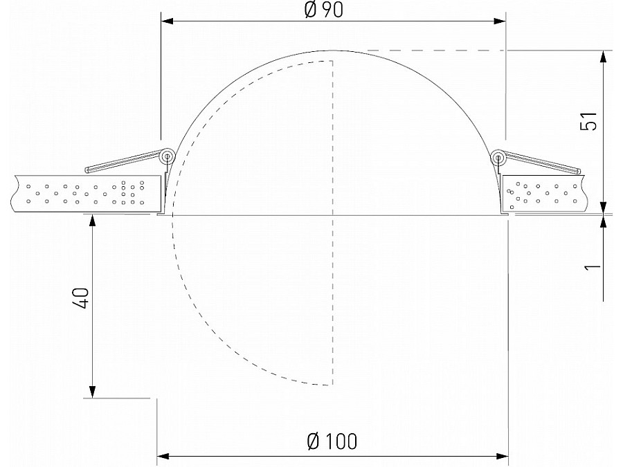 Встраиваемый светильник Elektrostandard Slide 25083/LED