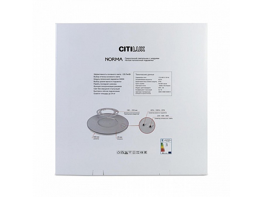Накладной светильник Citilux Norma CL748601