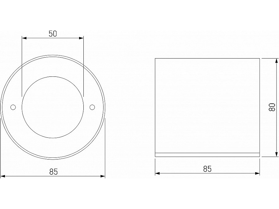 Накладной светильник Elektrostandard Orsa 25041/LED