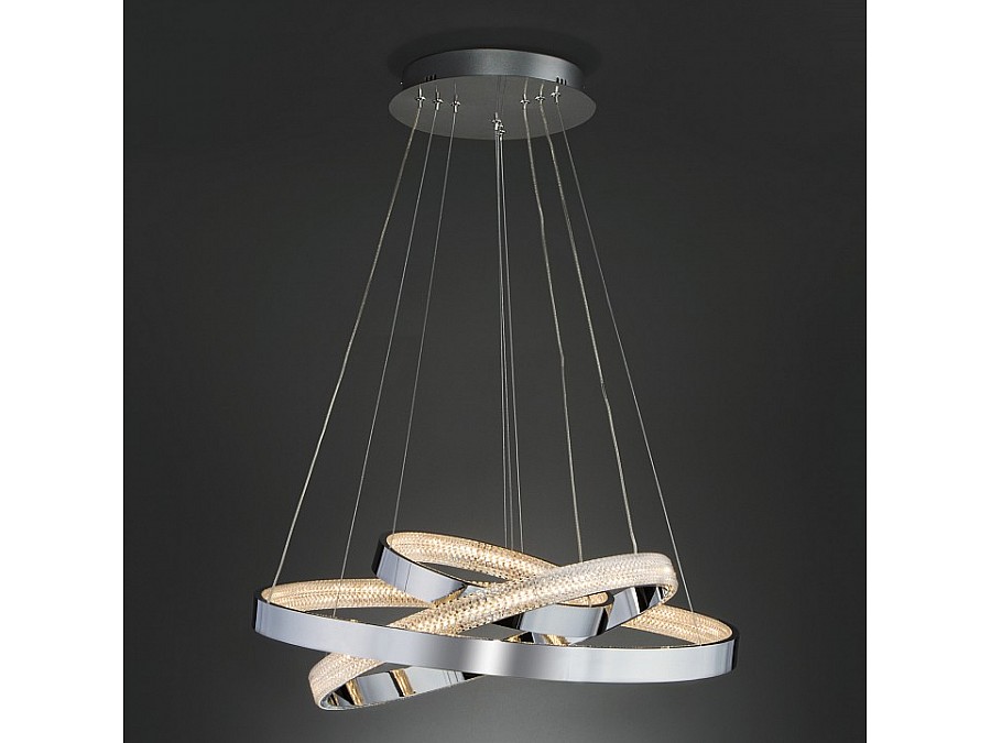 Подвесной светильник Eurosvet Posh 90176/3 хром 80W