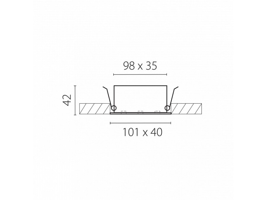 Встраиваемый светильник Lightstar Guarda 082146