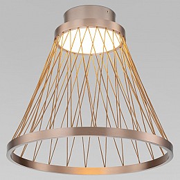 Накладной светильник Eurosvet Cesta 40018/1 LED коричневый