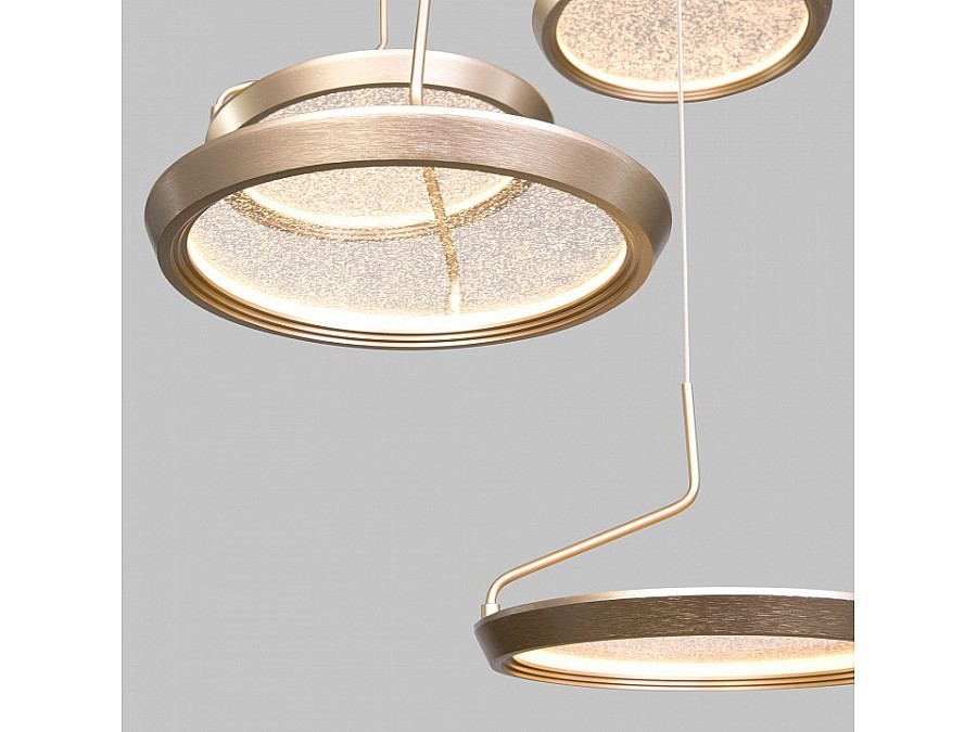 Подвесной светильник Eurosvet Crespella 90034/6 золото