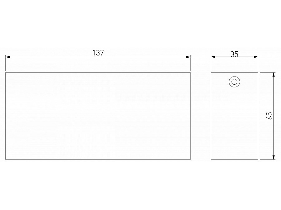 Накладной светильник Elektrostandard Block a066991