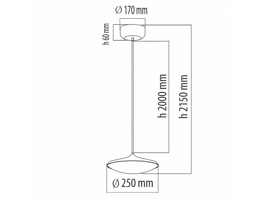 Подвесной светильник DeMarkt Перегрина 5 703011201