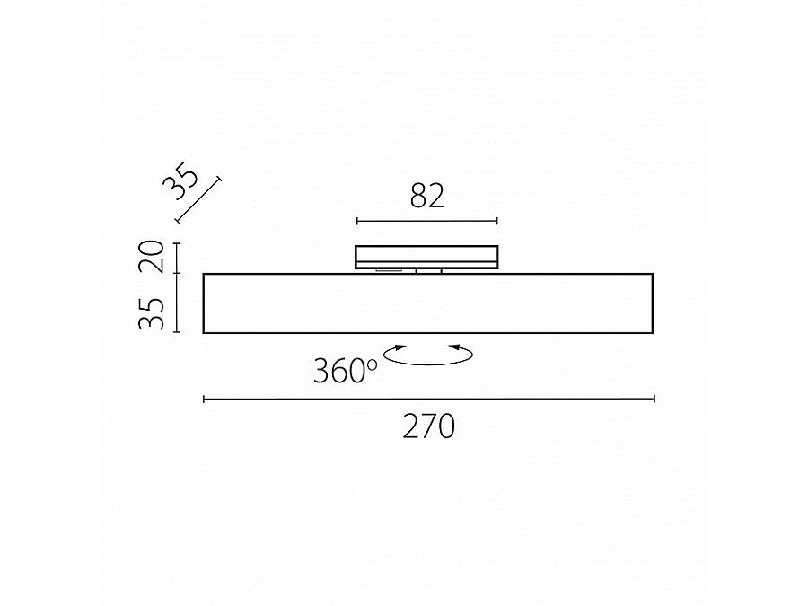 Накладной светильник Lightstar Lilla 202037