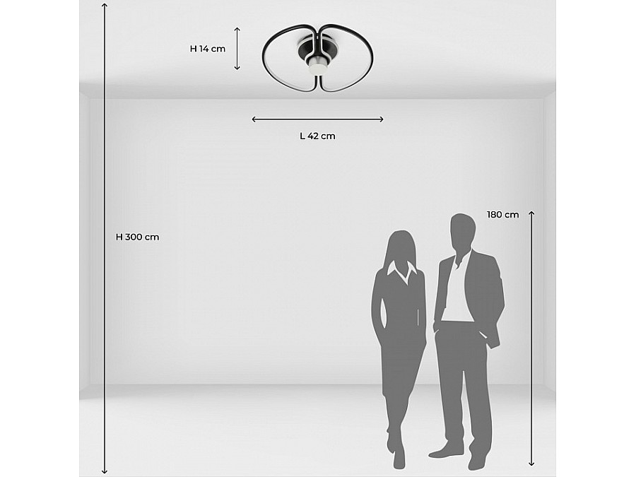 Накладной светильник DeMarkt Толедо 312012601