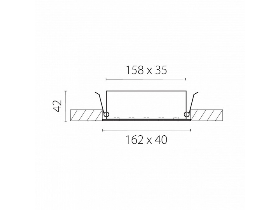 Встраиваемый светильник Lightstar Guarda 082246