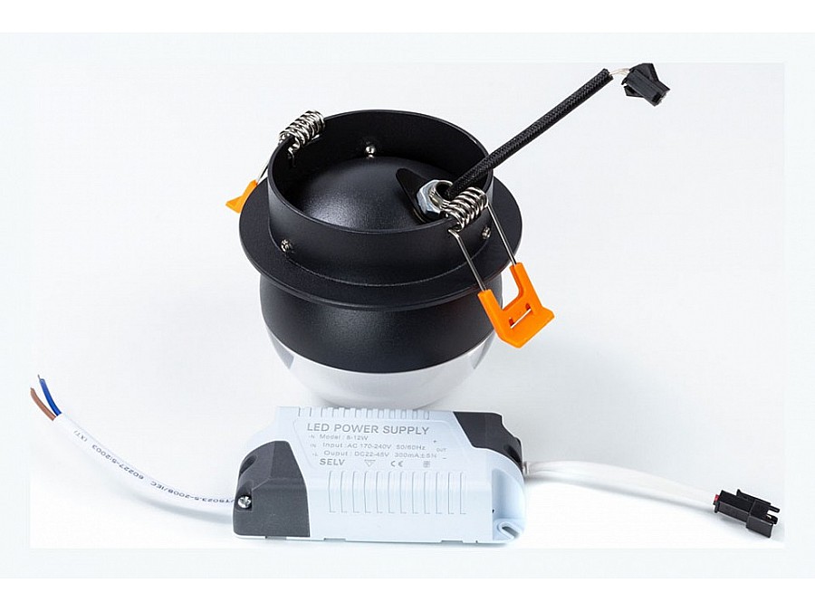 Встраиваемый светильник Arte Lamp Deneb A7249PL-1BK
