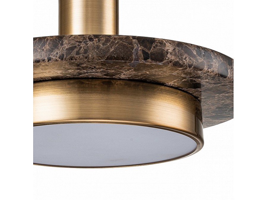 Подвесной светильник Escada Torano 10260/1LED Brown marble