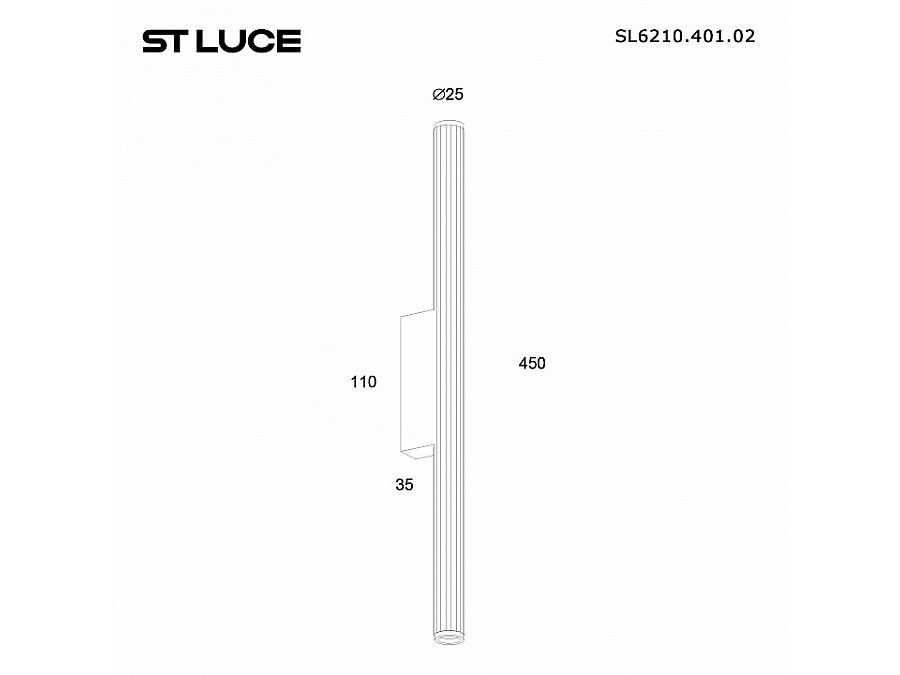 Накладной светильник ST-Luce LILT SL6210.401.02