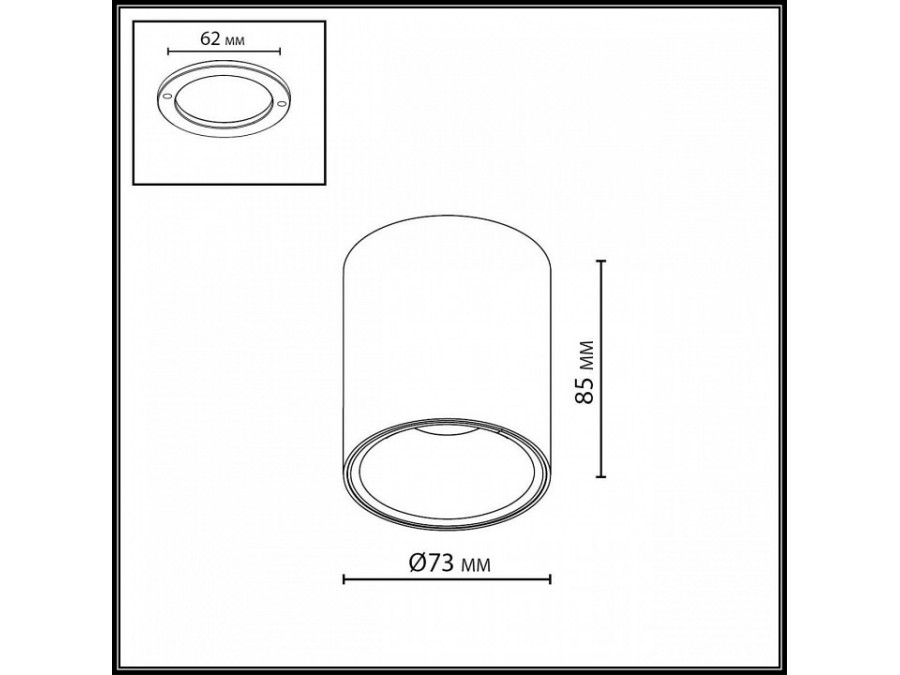 Накладной светильник Odeon Light HIGHTECH 7138/12CL