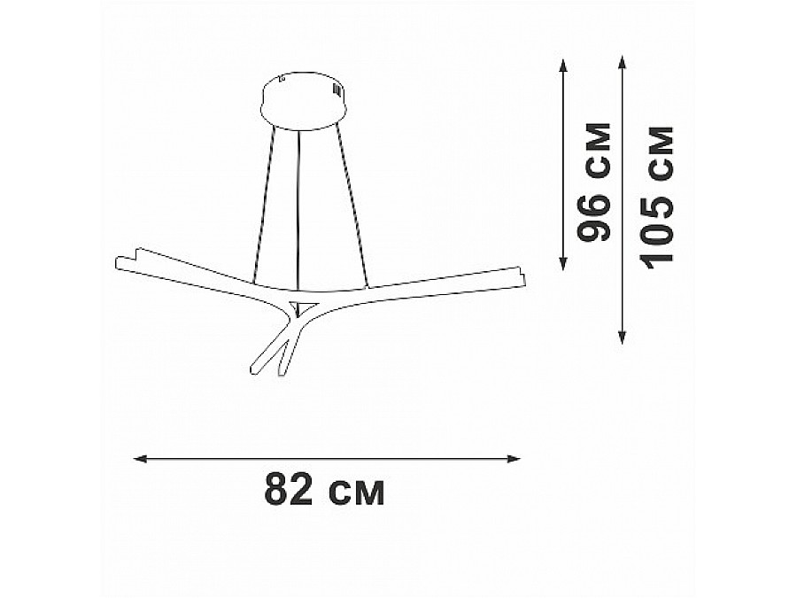 Подвесной светильник Vitaluce V2708 V2708-0/3S