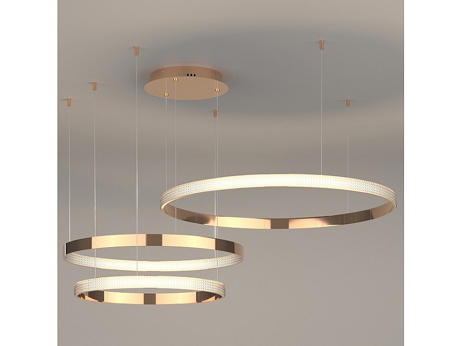 Подвесной светильник Eurosvet Posh 90175/3 медный 100W