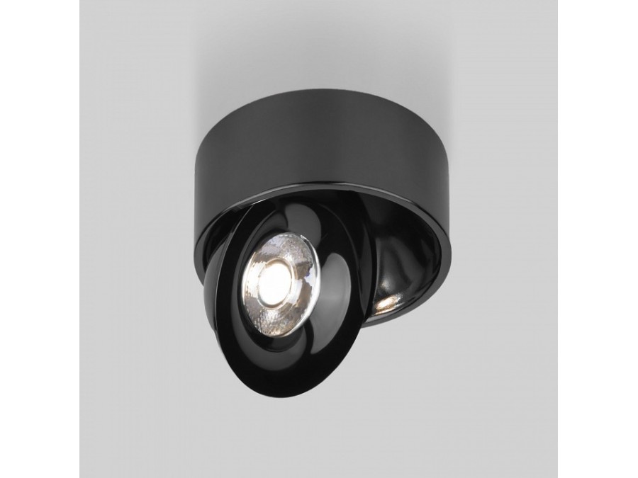 Накладной светильник Elektrostandard Glide Glide 8W жемчуг черный (25100/LED)