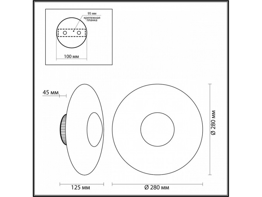 Накладной светильник Odeon Light Adamas 4223/13WL