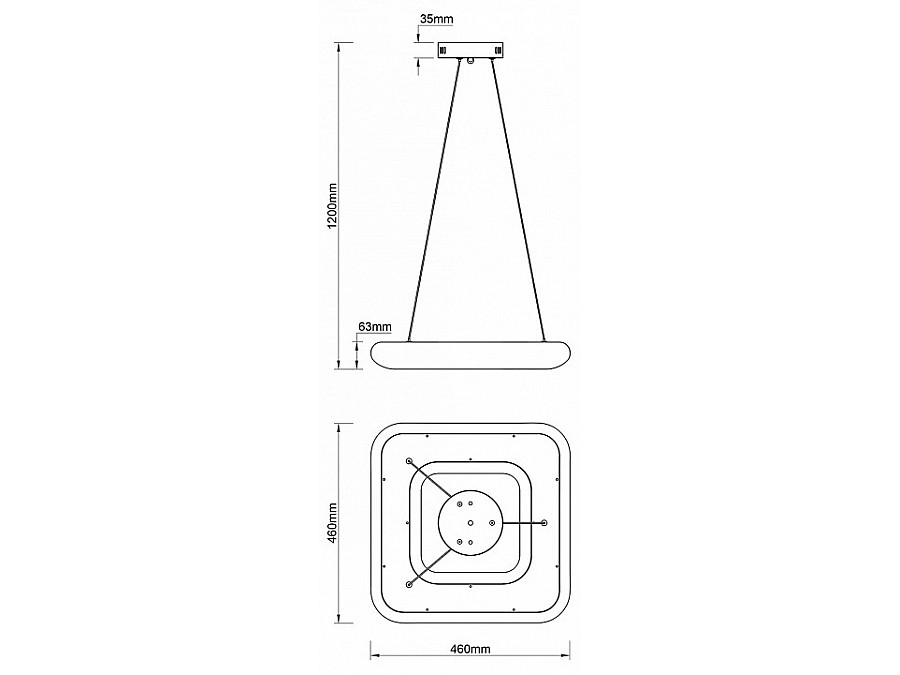 Подвесной светильник Escada Soft 10259/1LED