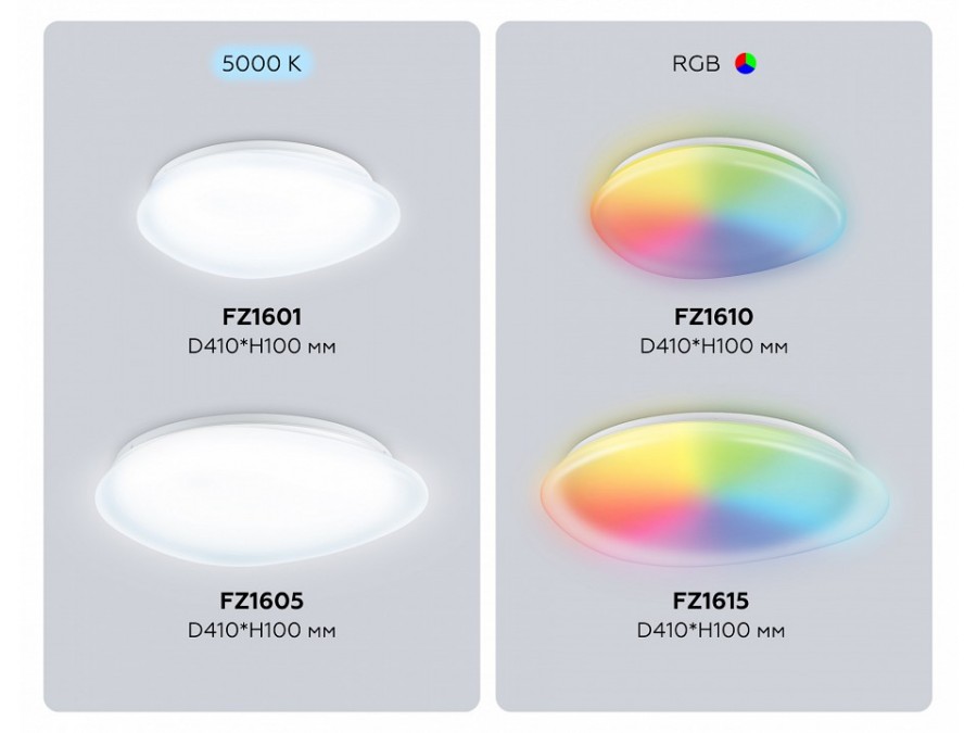 Накладной светильник Ambrella Light ORBITAL FZ1605
