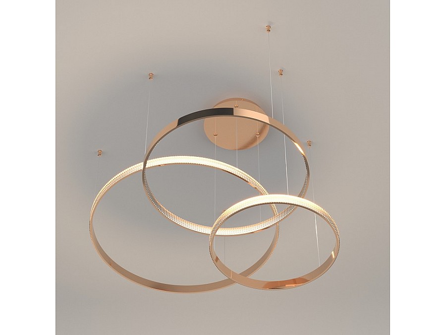 Подвесной светильник Eurosvet Posh 90175/3 медный 100W