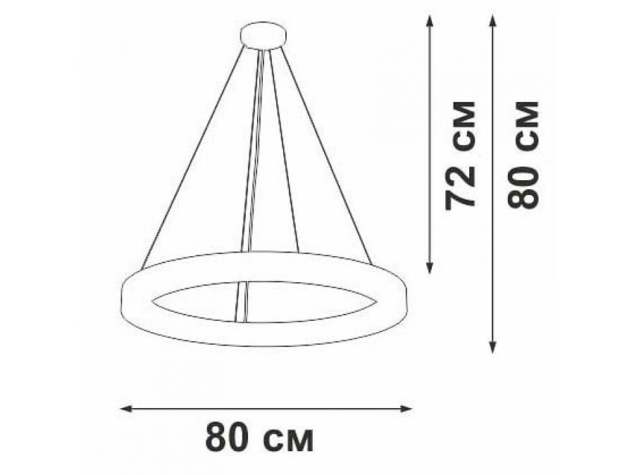 Подвесной светильник Vitaluce V3890 V3890-0/1S