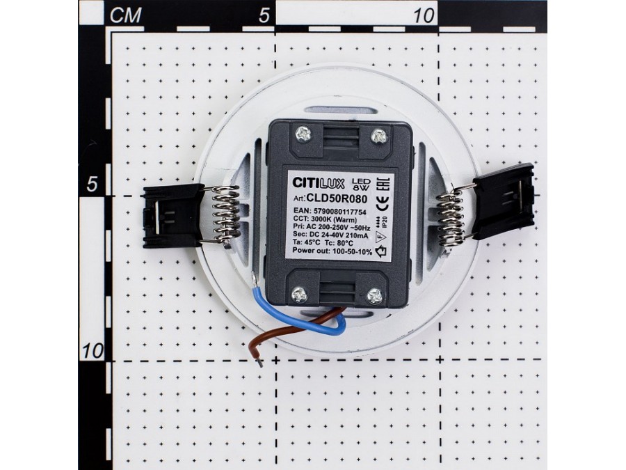 Встраиваемый светильник Citilux Омега CLD50R080