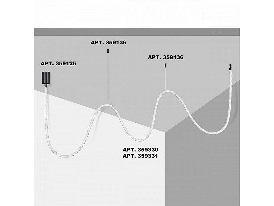Подвесной светильник Novotech Ramo 359330