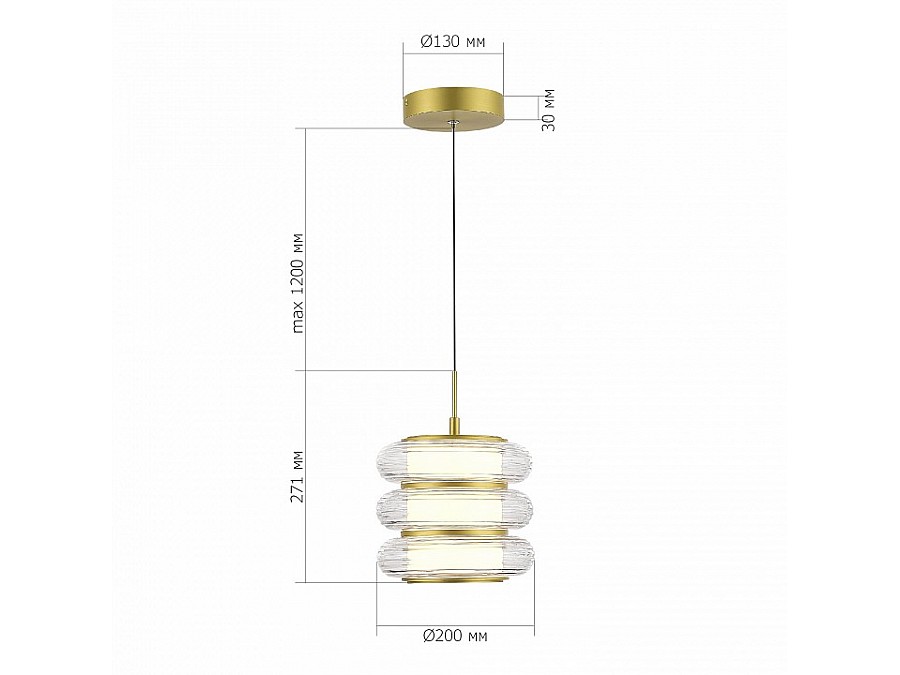 Подвесной светильник ST-Luce FRITTELA SL6239.203.03