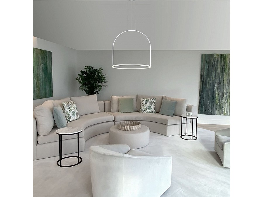 Подвесной светильник Eurosvet Over 90323/1 белый