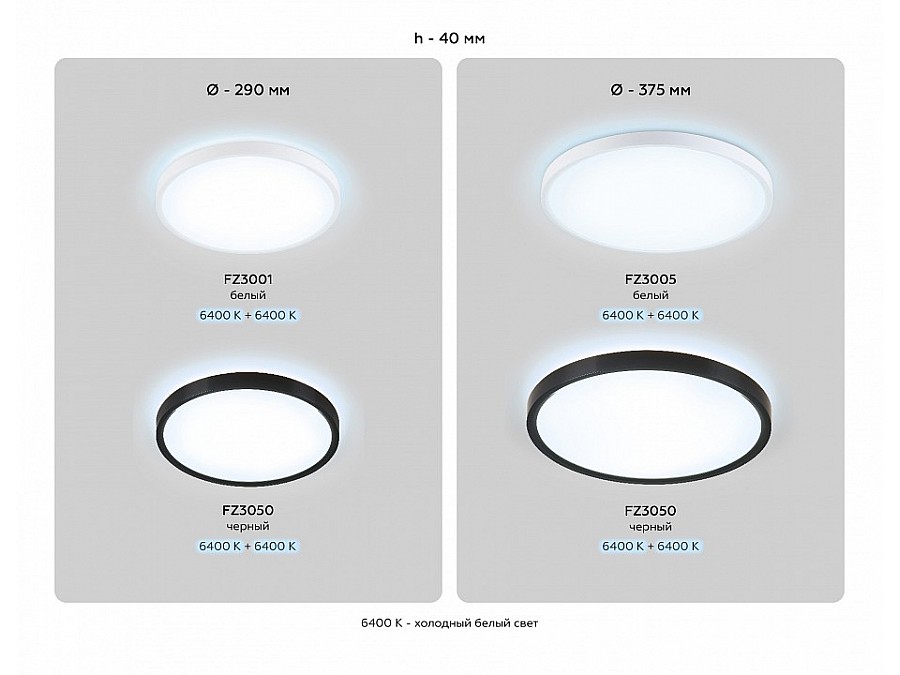Накладной светильник Ambrella Light FZ FZ3055