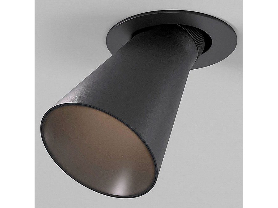 Встраиваемый светильник Elektrostandard Bell 25097/LED 8W 3000K черный