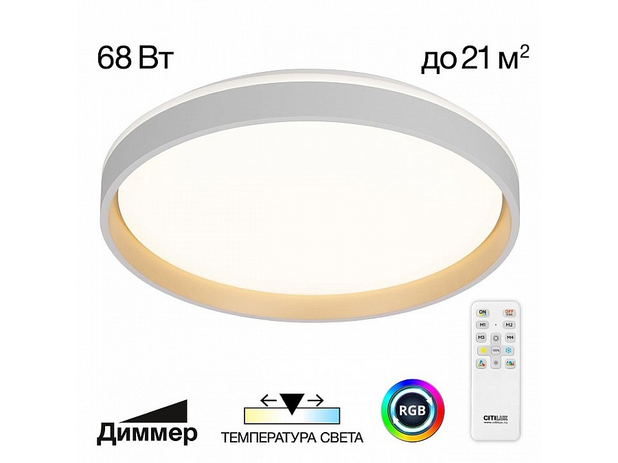 Накладной светильник Citilux ENZO CL753450G