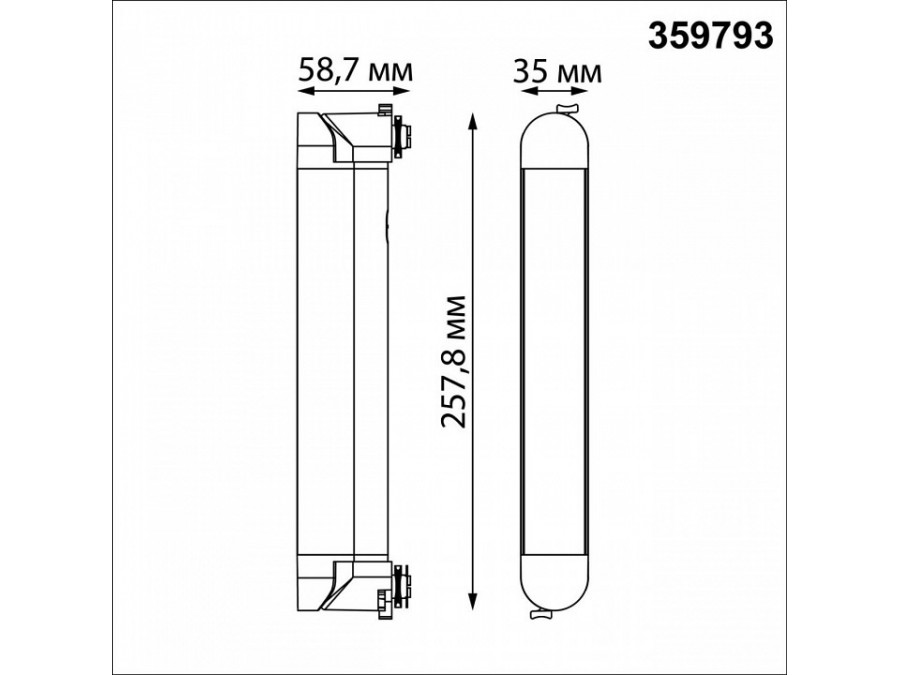 Накладной светильник Novotech PORT 359793