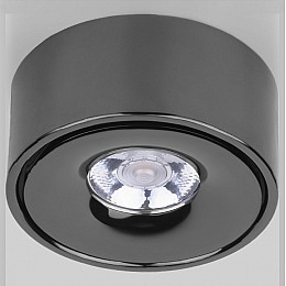 Накладной светильник Elektrostandard Glide Glide 8W жемчуг черный (25100/LED)