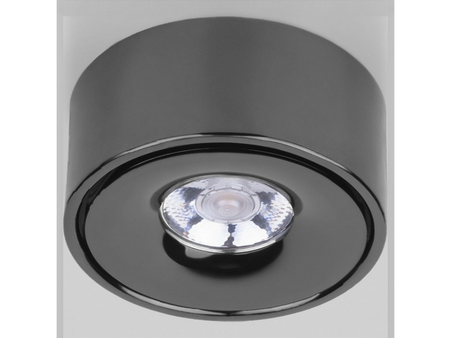 Накладной светильник Elektrostandard Glide Glide 8W жемчуг черный (25100/LED)