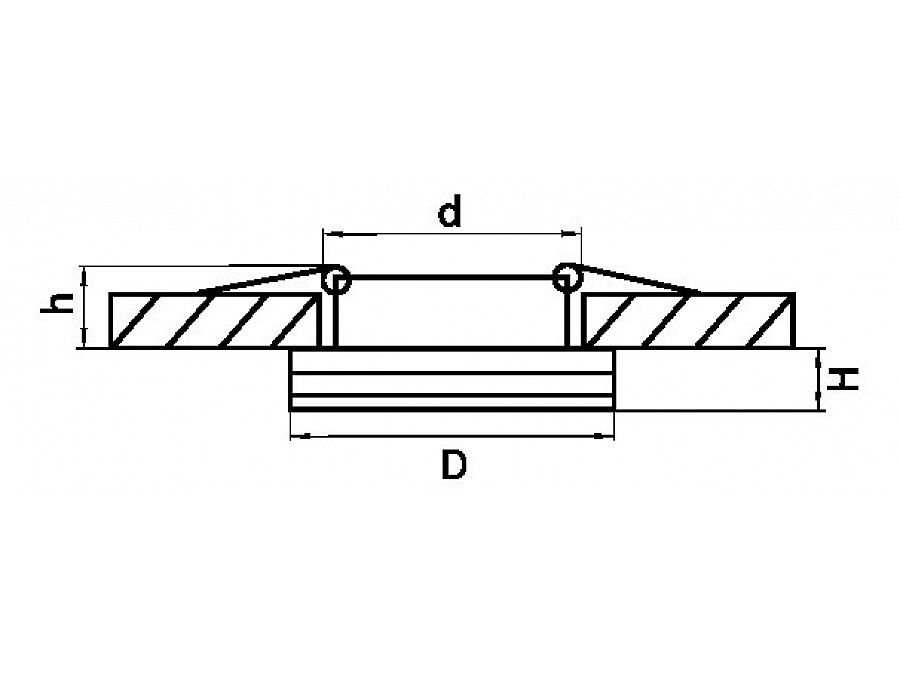 Встраиваемый светильник Lightstar Maturo 070264