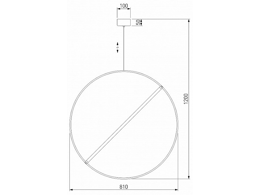 Подвесной светильник Eurosvet Element 90283/1 бронза